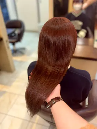 ロング カラー 🎀透明感カラー 🐈ナズナのヘアスタイル