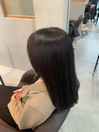 セミロング カラー AUBE HAIR elna　仙台東口店 【オーブ ヘアー エルナ】所属・AUBE 浅野のヘアスタイル