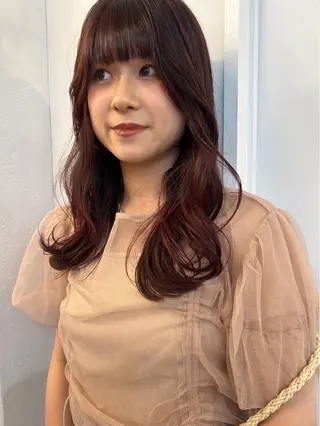 ロング 🍒透明感カラー mutsuki🍒のヘアスタイル