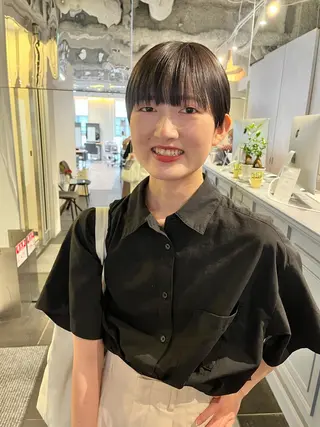 ショート カラー ショート/パーマ/ カラー/FUKOのヘアスタイル