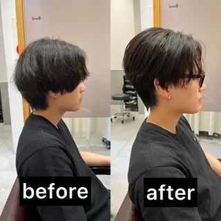 ショート メンズ 店舗移動します ご連絡くださいESAのヘアスタイル