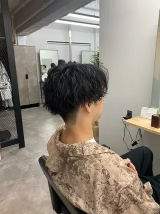 ショート パーマ メンズ RIKIYA👑 北千住メンズ特化👑のヘアスタイル