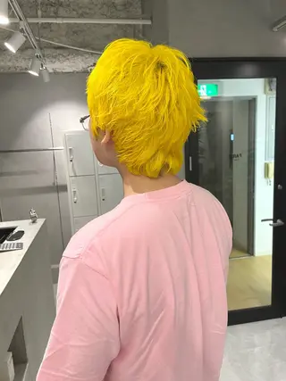 ショート カラー メンズ 🦩梅田暖色カラー 🦩Mioのヘアスタイル