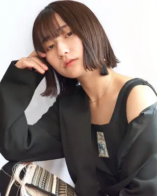 ショート カラー パーマ nambu-GARDEN所属・上田 昂雅のヘアスタイル