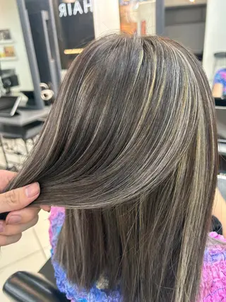 ロング レイヤー×ツヤカラー 渋谷/kougaのヘアスタイル