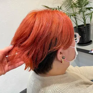 ショート 🫧艶髪/ブリーチ 🐳honami🫧のヘアスタイル