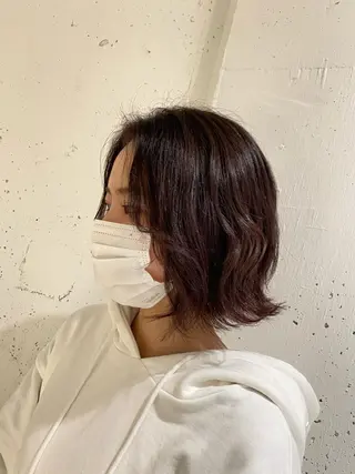 ショート カラー ナチュラル/韓国💎 haruka 💎のヘアスタイル