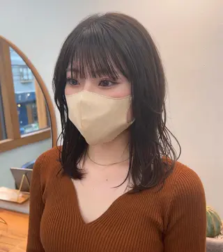 カラー aiko【艶カラー ・ミニモ年内で終了】のヘアスタイル