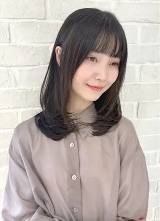 ミディアム レイヤー/メンズ 竹田凪儀のヘアスタイル