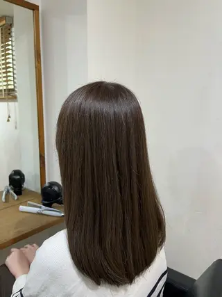 ロング カラー ✨🎨ブリーチなし 透明感カラー✨美友のヘアスタイル