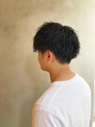 パーマ メンズ メンズサロン アソビ元町店所属・メンズサロン アソビ元町のヘアスタイル