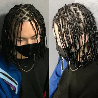 ミディアム ヘアアレンジ メンズ SPINEL Sawaのヘアスタイル