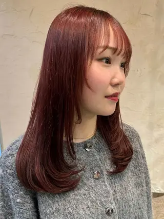 ミディアム カラー rise /メンズカットのヘアスタイル