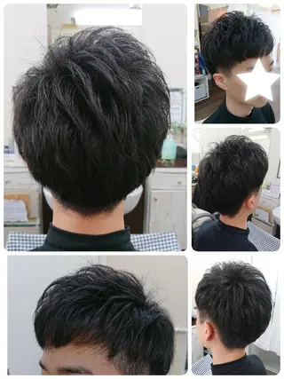 ショート メンズ ヘアサロンbig所属・田元 寛哉のヘアスタイル