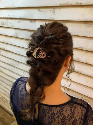 ロング ヘアアレンジ a moment【モーメント】所属・蔵前🫧韓国風レイヤ ーカット🫧KAHOのヘアスタイル