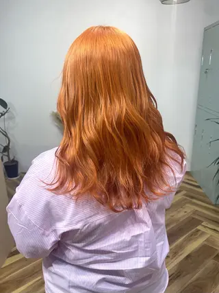 ロング カラー lani hair salon所属・SHOTO ハイトー ン/デザインカラーのヘアスタイル