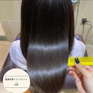 ミディアム 艶髪/巻ける縮毛矯正 /髪質改善naoのヘアスタイル