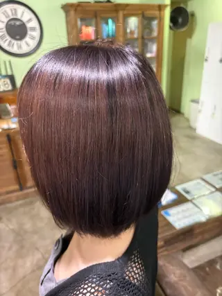 ショート 暖色/透明感カラー tsuguのヘアスタイル