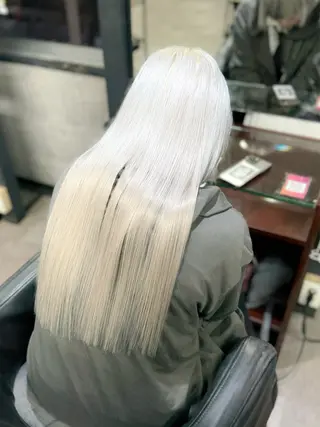 ロング カラー ハイトーンエクステ 🎩カズキ🎩のヘアスタイル