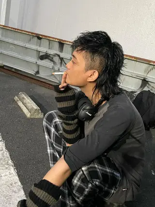 パーマ メンズ 森本裕/オーナー/ スパイラルパーマのヘアスタイル