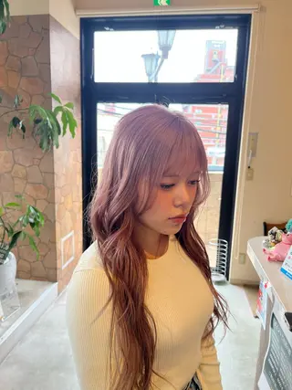 ロング カラー Nonet plus けーすけのヘアスタイル