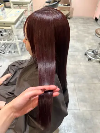 カラー La Bless所属・La Bless 難波 Manakaのヘアスタイル