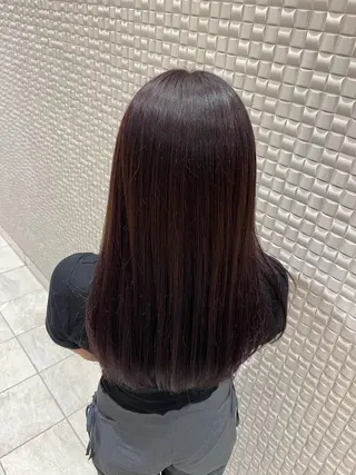 ロング 中間 愛加のヘアスタイル