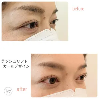 マツエク・マツパ Loy所属・Loy　原田千春  のマツエク・マツパデザイン