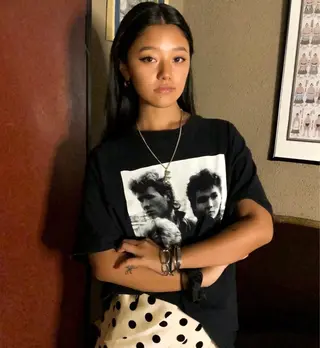 ロング カラー toshima akariのヘアスタイル