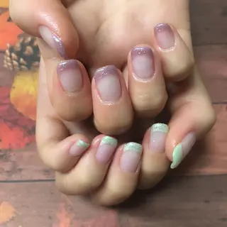 ネイル 自爪育成/深爪矯正 mikiのネイルデザイン