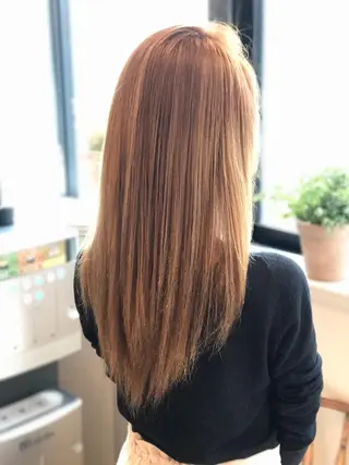 ロング カラー 神野 雅樹のヘアスタイル