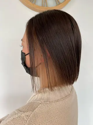 ミディアム カラー 金沢市/美容師/ 岡島由希美のマツエク・マツパデザイン