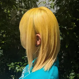 ミディアム カラー fuwat所属・秋葉原でカラーする なら🐉ちぇーたんのヘアスタイル