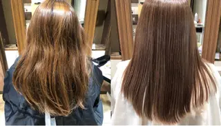 ロング 縮毛矯正/髪質改善 主税巧一のヘアスタイル