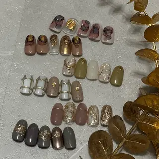 ミディアム KADONO YUIKAのネイルデザイン