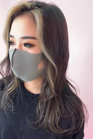 ロング カラー 心斎橋/ブリーチ minamiのヘアスタイル