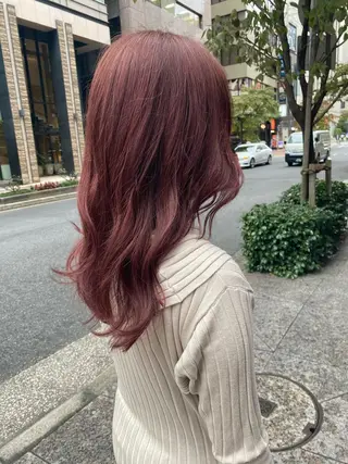 セミロング sweep☁️ ルカ┊透明感カラーのヘアスタイル