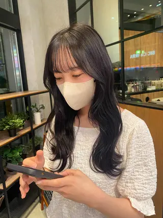 ロング カラー ヘアアレンジ yuuri🎀/大宮 /韓国ヘア/レイヤーのヘアスタイル