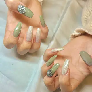メンズ ネイル nail&eye Aoのマツエク・マツパデザイン