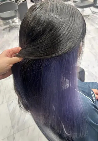 カラー 🍊小川実里🍊 /レイヤーカットのヘアスタイル