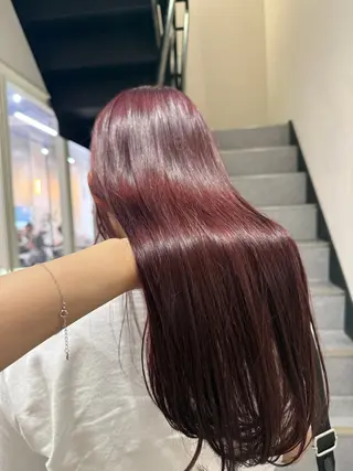 ロング カラー 福岡透明感カラー/ 髪質改善/ayaneのヘアスタイル