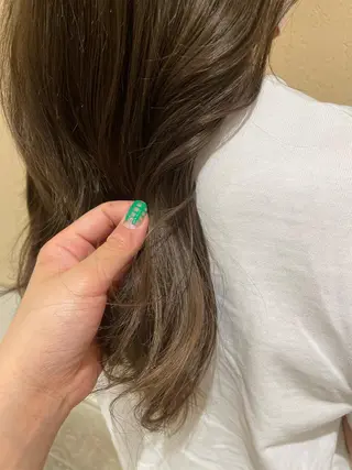 ミディアム カラー 新宿 Chiakiのヘアスタイル