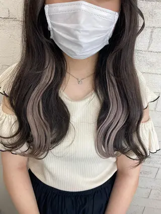 ロング Eleanor立川北口所属・🦋YUI 髪質改善 ブリーチ 着付け🦋のヘアスタイル