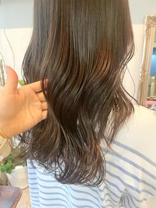 セミロング カラー 💐パーソナルカラー /市橋加菜💐のヘアスタイル