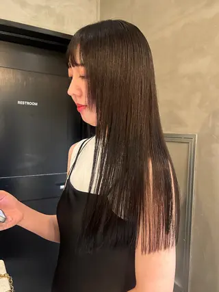 ロング カラー デザインカラー❤︎ イシイレイのヘアスタイル