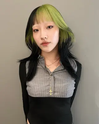 ロング カラー haco＋所属・圧倒的デザイン力 店長🎨RENAのヘアスタイル