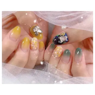 ネイル nail studio qute所属・Nailist Kitaniのネイルデザイン