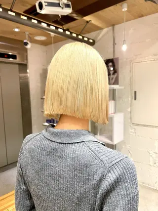 ミディアム ハイトーン/ブリーチ 🧁soraのヘアスタイル