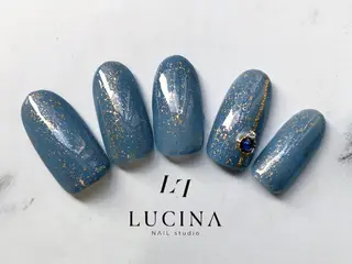 ネイル 新橋 ルキナ スタッフのネイルデザイン