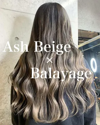 ロング カラー BOOMBOX所属・Clair クレアのヘアスタイル